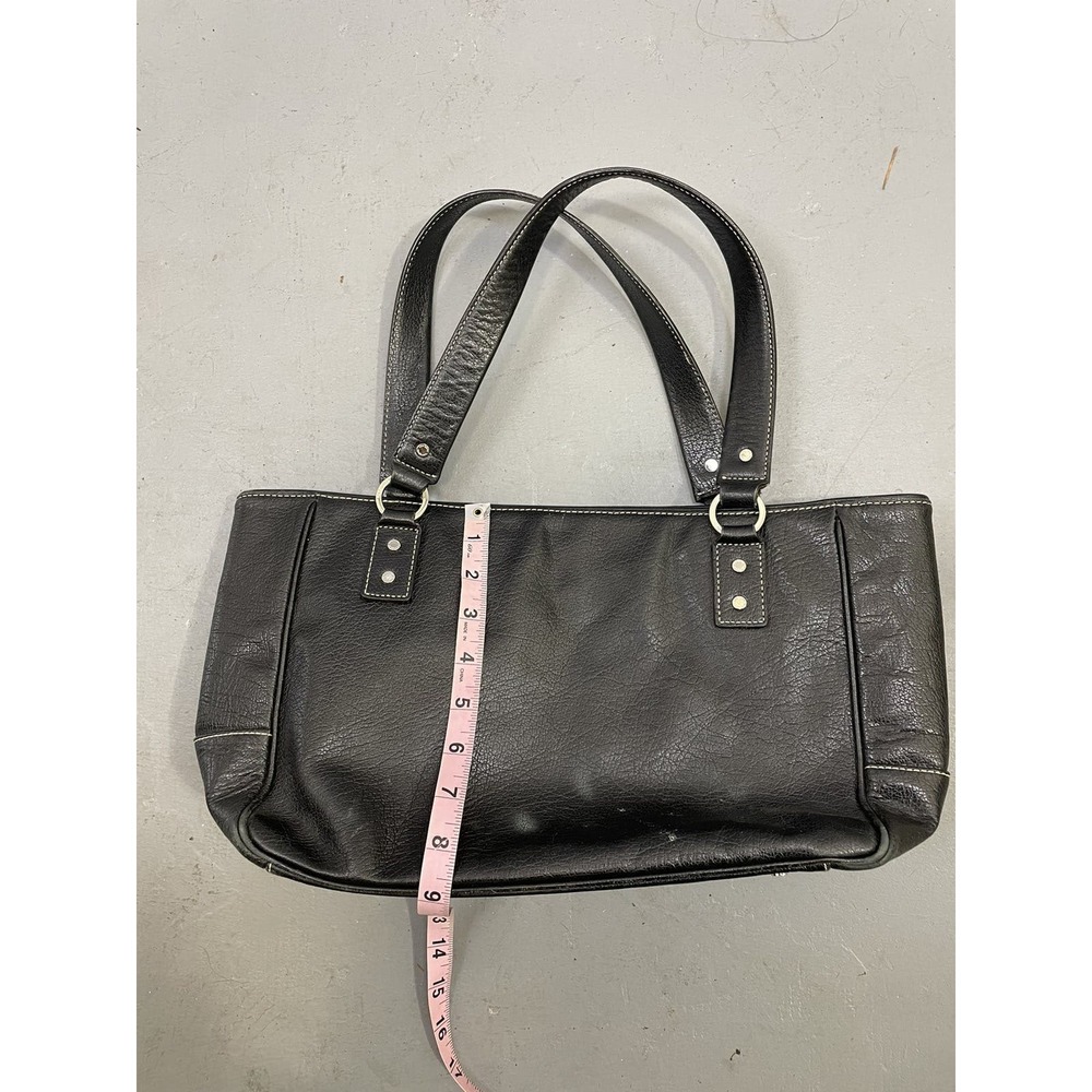 Vintage Kate Spade‎ Black Leather Purse Shoulder Bag Handbag - Picture 13 of 14